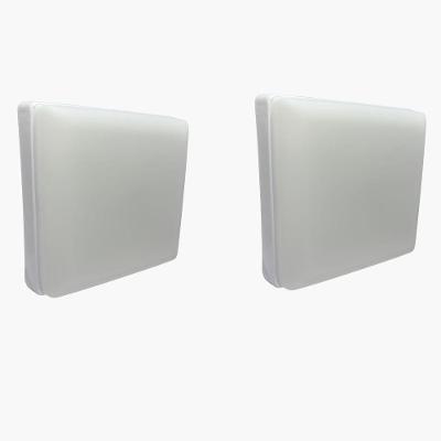 Painel Led Quadrado Sobrepor Foxlux 24w 6500k Kit Com 2