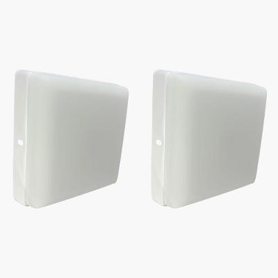 Painel LED Quadrado Sobrepor Luz Quente 3000K 24W Bivolt Foxlux