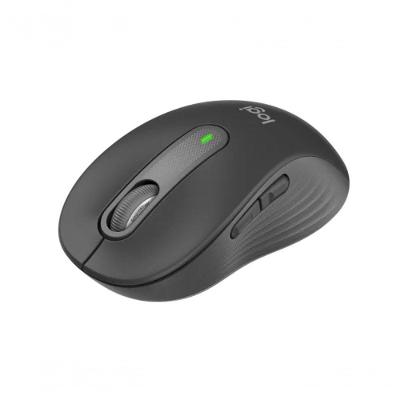 Mouse sem Fio Signature M650 com Bluetooth e Bolt e Rolagem Smartwheel e Grafite e Logitech
