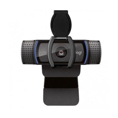 Webcam C920e Full HD 1080p com Lente de Vidro Foco Automático Microfones Estéreo Logitech