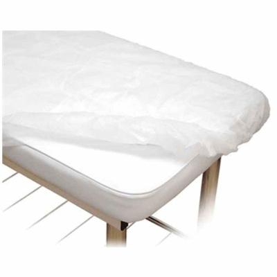 Lençol com Elástico Solteiro TNT 20g-m2 Branco 2,00X0,90M C-10