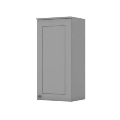 Armário Aéreo Americana 32.5CM 1 Porta MDF Cinza Móveis Henn