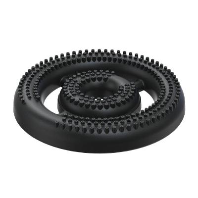 Queimador de Fogão Industrial Alta Pressão Libaneza Duplo Coroa Furada Ferro Fundido Bivolt