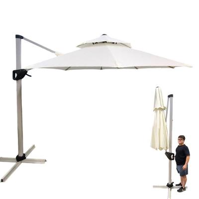 Ombrelone SU-OMBRE2 Ajustável Retrátil Branco Leva Pro Pet 300CM