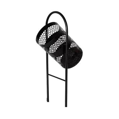 Lixeira 360STE para Patios e Parques Tela de Moeda Redonda Boa Ventilacao Santa Edwirges 40L
