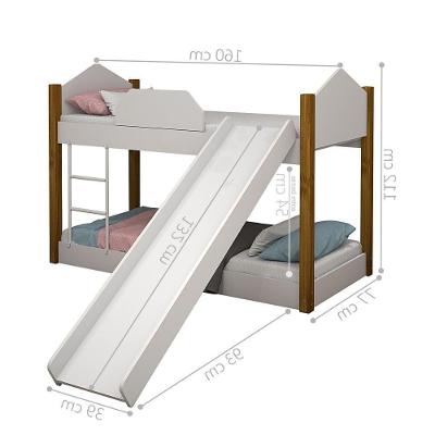 Beliche Villa de Toscana com Escorregador MDF Branco Divaloto Móveis
