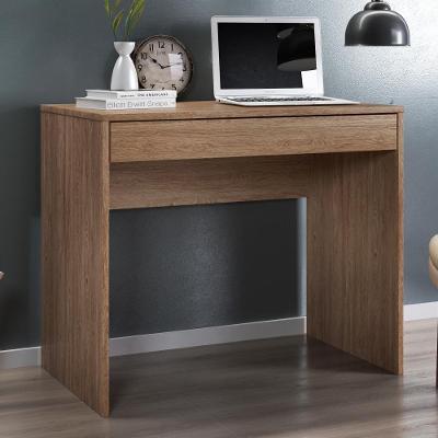 Escrivaninha Retangular Lavínia Moderno 1 Gaveta 91CM Nogal Demóbile