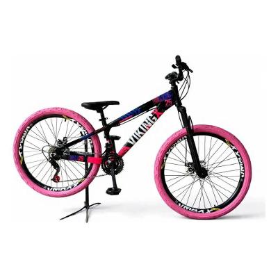 Bicicleta Vikingx Tuff25 Mountain Bike Aro26 Alumínio 21 Marchas Freio a Disco