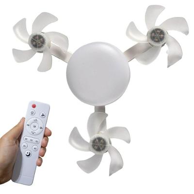 Ventilador de Teto AB Mídia 60W 40CM 3 Pás 3 Velocidades Branco SU-TETO1 com Iluminação Bivolt