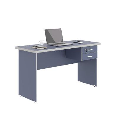 Escrivaninha com Gaveteiro Lótus Prime Moderno 2 Gavetas MDP 120CM Azul Plata Móveis