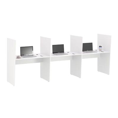 Balcão Piazza Balcao de Atendimento 3 Lugar Mixer 3 Lugares MDP BP 15MM Branco Casah