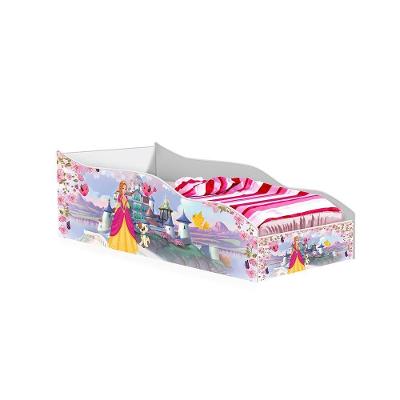 Cama Solteiro Carro Maya com Colchão MDF MDP Branco Casah
