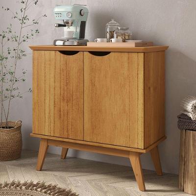 Buffet Linha Dourada 2 Portas MDF 81CM Cinamomo Casah Marrom
