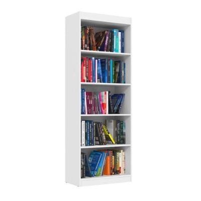 Estante Livreiro Encanto 4 Prateleiras 1 Nicho Madeira Casah