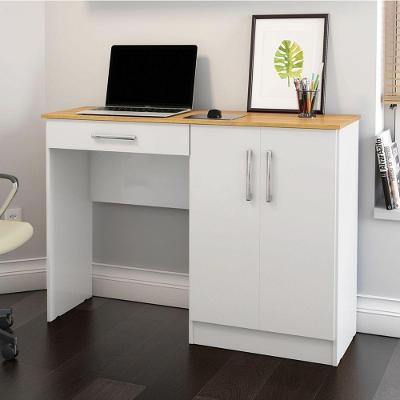 Escrivaninha Brisa TH SHOP 1 Gaveta MDF MDP 120CM Branco Cinamomo Casah