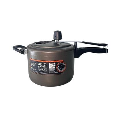 Panela de Pressão 6000 Antiaderente Grafite 4,5L com Visor de Vidro