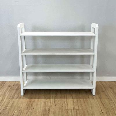 Aparador Linea Ample Moderno 4 Prateleiras 100CM Branco Artfactory Design