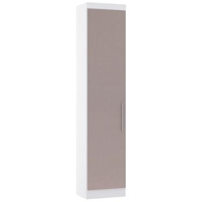 Guarda Roupa Modulado Sapateira 50cm Taiga Cinnamon/branco L01 - Mpozenato