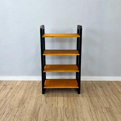 Aparador Linea Slim Moderno 4 Prateleiras Madeira Maciça 54CM Artfactory Design