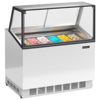 Expositor de Sorvete de Massa Gelopar GESG06IN 30L Branco 220V