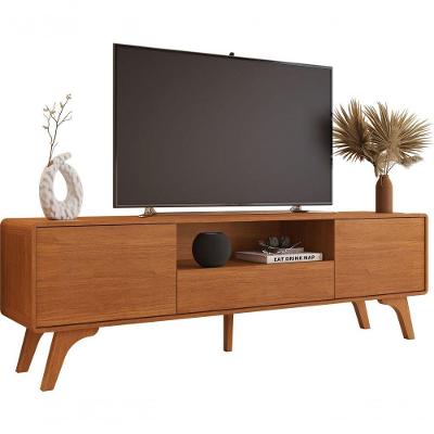 Rack Sinus 180 para TV 65" 180CM MDP com Nicho Freijó Mavaular Móveis
