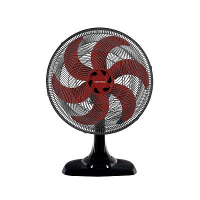 Ventilador de Mesa Ventisol 135W 50cm 6 Pás Preto e Vermelho Turbo 6 220V