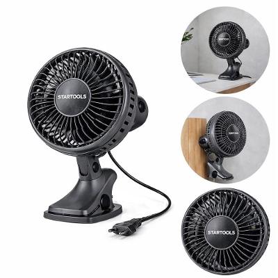 Ventilador de Mesa Utibom 25W 2 Velocidades Cinza Portátil 110V