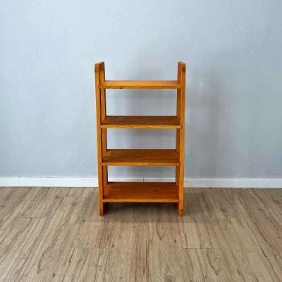 Aparador Linea Slim Rústico 4 Prateleiras Madeira Maciça 54CM Amadeirado Artfactory Design