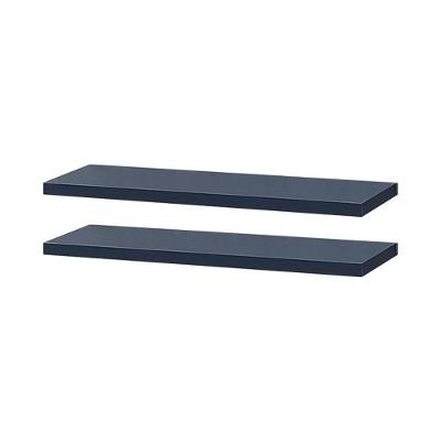 Prateleira Kit 2 90X10CM MDP Suporte Invisível Organizador Sala Azul Mercado das Prateleiras 90CM