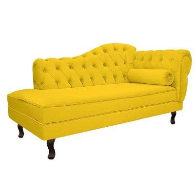 Diva Recamier Diana 160cm Lado Esquerdo Corano - Doce Sonho Móveis Bege