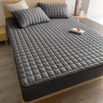 Protetor de Colchão Impermeável Matelado Ultrassônico Microfibra Solteiro 1 Peça Preto OEM