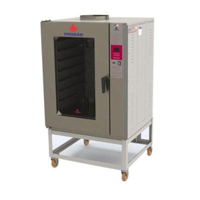 Forno Turbo Elétrico Progás Elétrica PRP-8000 e Aço Carbono 8 Esteiras Cinza com Display Digital 220V