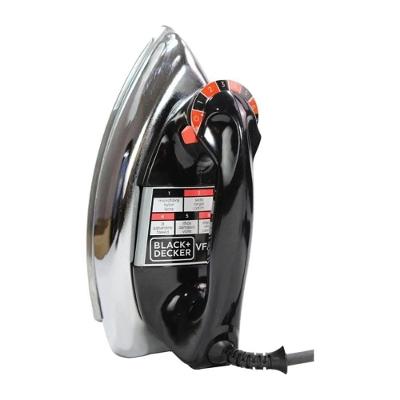 Ferro de Passar Seco Black + Decker Vfa1110tm2 1000W Base Aço Inox 220V
