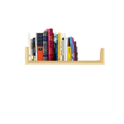 Prateleira Modelo U Trovarelli Natural [F031] Retangular em MDF 100% Reflorestamento Amadeirado