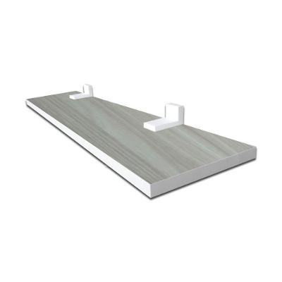 Prateleira Linha Furta-cor F031 20x20CM MDF Branco para Organização em Ambientes Diversos