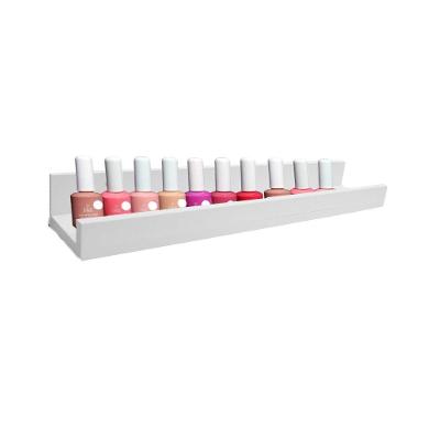 Prateleira F031 95CM MDF Organizadora Multiuso para Esmaltes Temperos Livros Branco
