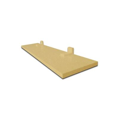 Prateleira F031 90x15CM MDF com Suporte para Organização Amadeirado