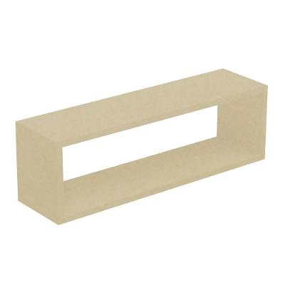 Nicho Decorativo Nicho Retangular Decorativo 70X15X15 MDF 100% Reflorestamento Amadeirado