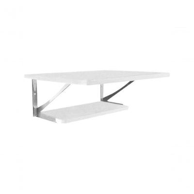 Kit Prateleiras Decore 39,6x71,8x24,8CM em MDP para Organização de Ambientes Branco