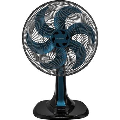 Ventilador de Mesa 52W 30CM 6 Pás 3 Velocidades Azul Turbo 6 com Oscilação 220V