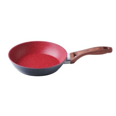 Frigideira Nano Cerâmica Marmorizada Indução Alumínio 0,8L 20cm Antiaderente Preto Duralar