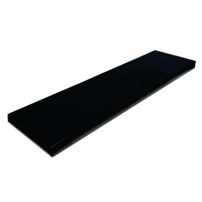 Prateleira Prateleira Simples Preta 90x15CM em MDF com Suporte para Parede Preto