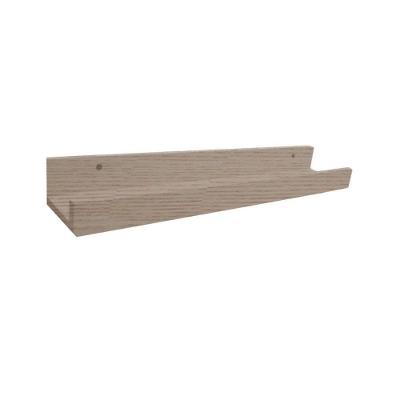 Prateleira Esmalteria Simples 45CM em MDF para Organização Multiuso Amadeirado