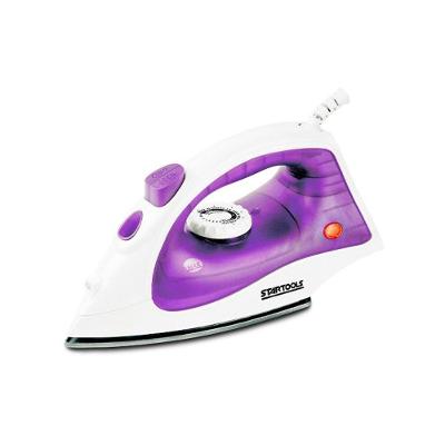 Ferro de Passar Roupa a Vapor Premium 1500W Base Cerâmica Antiaderente Roxo 110V