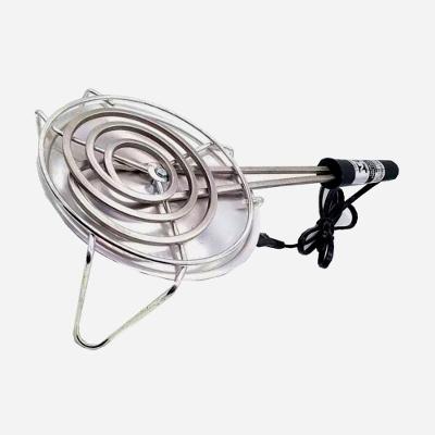 Fogareiro Elétrico Fogmarmisimples220v Esquentador de Marmita 800W 220V com Estrutura em Aço