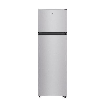 Geladeira Refrigerador HQ Duplex Defrost Convencional 290L HQ-290RDF Prata 110V