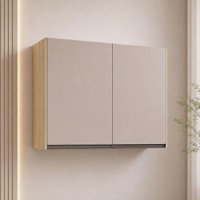 Armário Aéreo Modulado Essenza 2 Portas de Bater MDF-MDP Andorra-bege Dunas Luciane Móveis