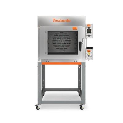 Forno Turbo a Gás Tostando FT5G 5 Esteiras Inox Câmara para Alta Temperatura Bivolt