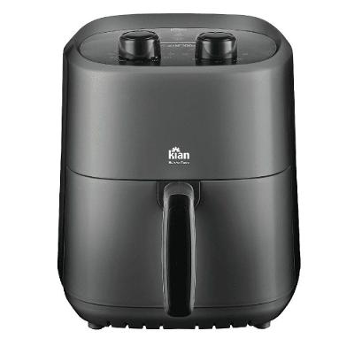 Fritadeira Air Fryer Kian AF105 3,5L 1200W Cesto Removível Antiaderente Preta 110V