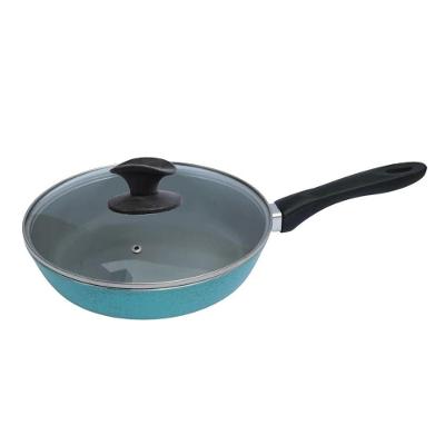 Frigideira Azul Javali CB 16cm Antiaderente em Alumínio Cerâmico Talheres Juliana